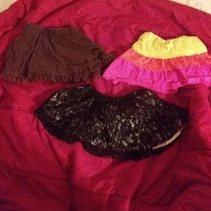Little girls skirts/skort